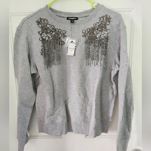 Express Embellished Sweatshirt